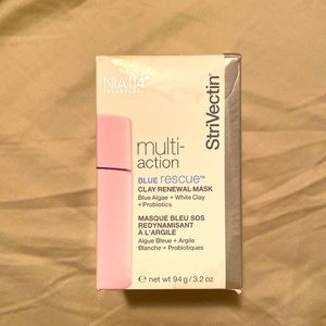 Strive Vechten multi action, blue rescue, Clay renewal mask